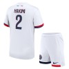 Maillot de Supporter Paris Saint-Germain Achraf Hakimi 2 Extérieur 2024-25 Pour Enfant